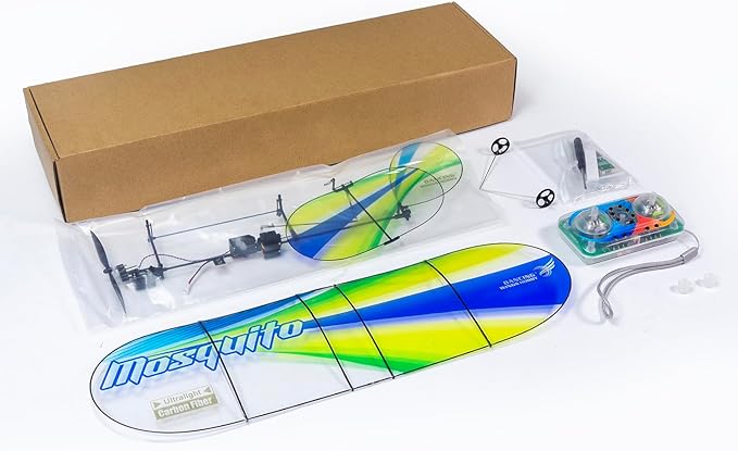Remote Control 360mm Ultra-Micro Indoor Carbon Fiber Film Airplane Mosquito (E4306)