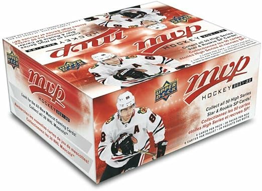 2021/22 Upper Deck MVP NHL Hockey RETAIL box (36 pks/bx)