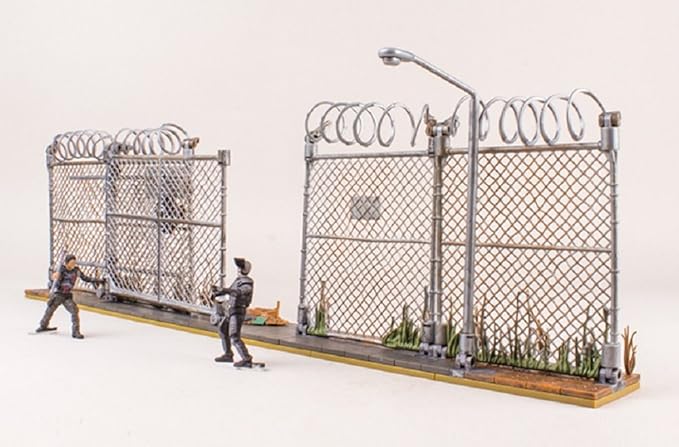 McFarlane Toys The Walking Dead AMC TV Series Prison Gate &amp Fence Building Set #14556 192 pcs