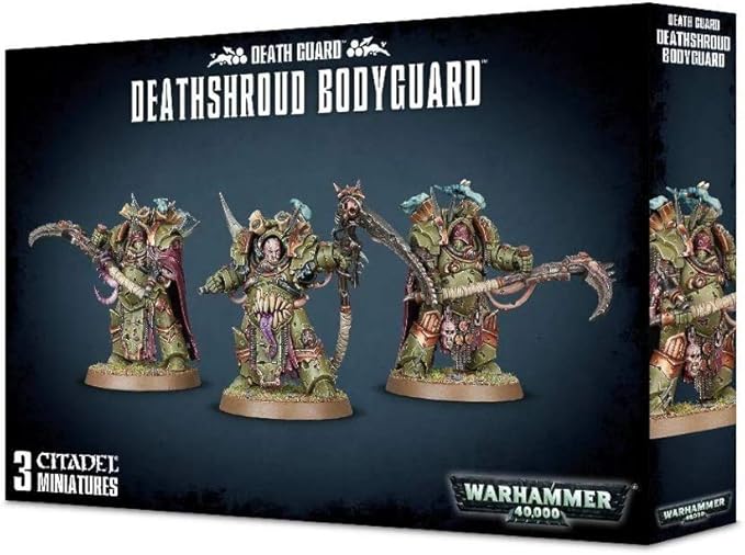 Games Workshop 99120102073 Death Guard Deathshroud Bodyguard Miniature for ages 12 years to 99 years