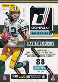 2016 Donruss Football EXCLUSIVE Factory Sealed Retail Box with ROOKIE MEMORABILIA Card Plus RC &amp INSERT in EVERY Pack! Look for Autographs of Tom Brady Brett FavreAaron Rodgers &amp Many More S