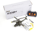 S109H Remote Control Helicopter for Adults 2.4G RC 3CH Dual-Prop Gyro Stabilized Airplane Model with Bright Night Navigation Lights RC Helicopter Model - RTF Version/Army Green