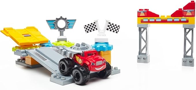Mega Bloks Blaze Axle City Garage Building Set