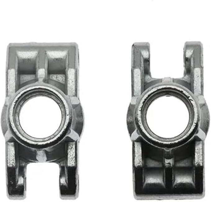 for SCY 16101 16102 16103 16201 16101 Pro 16102 Pro 16103Pro 16201Pro Metal Front Steering Cup Rear Hub Carrier 1/16 RC Car Upgrade Parts RC Accessories(Rear)