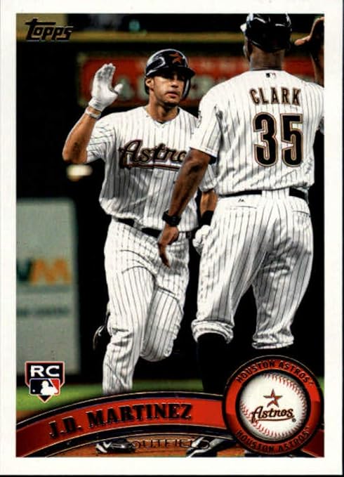 2011 Topps Update #US186 J.D. Martinez Houston Astros MLB Baseball Card (RC - Rookie Card) NM-MT