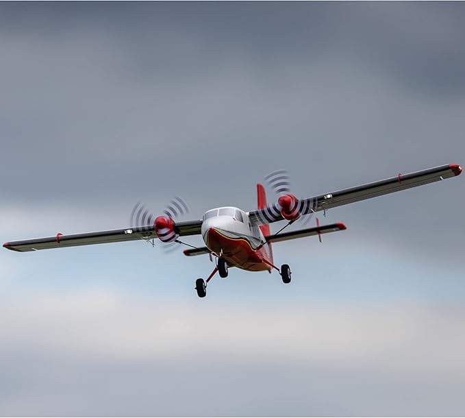E-flite RC Airplane UMX Twin Otter BNF Basic Transmitter Battery and Charger Not Included with AS3X and Safe Select EFLU30050