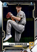2021 Bowman Draft Chrome #BDC-41 Bubba Chandler Pittsburgh Pirates Baseball Card
