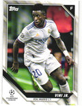 VINICIUS VINI JR JUNIOR 2021-22 Topps UEFA Champions League Soccer #70 Card Brazil Real Madrid CF