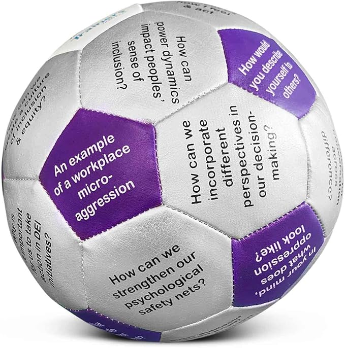 Trainers Warehouse 6 Thumball Collection 32 Prompts for Conversation Team Building Relationship and Training