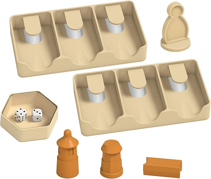 CATAN Traveler COMPACT EDITION Board Game - Settle Trade and Build on the Go! Strategy Game Family Game for Kids and Adults Ages 10+ 2-4 Players 60 Minute Playtime Made by CATAN Studio