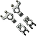 for SCY 16101 16102 16103 16201 16101 Pro 16102 Pro 16103Pro 16201Pro Metal Front Steering Cup Rear Hub Carrier 1/16 RC Car Upgrade Parts RC Accessories(Set)
