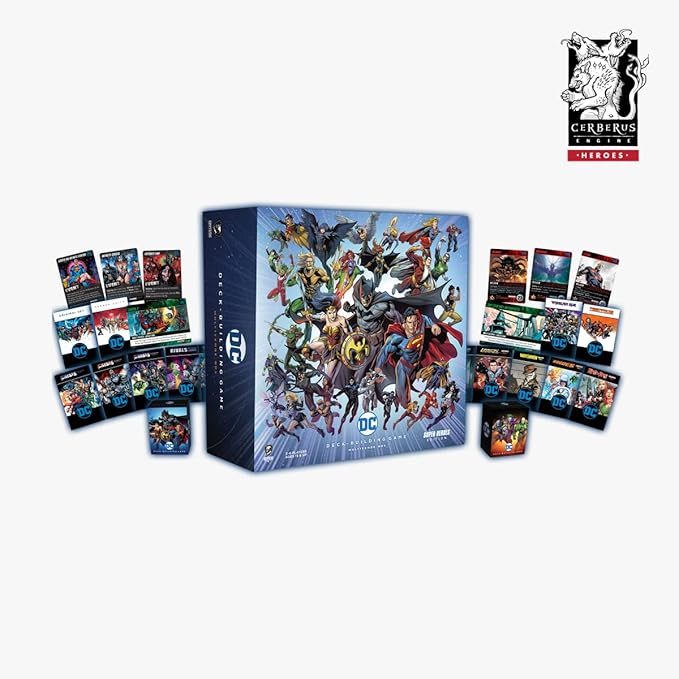 Cryptozoic Super Heroes Edition DC Comics Deckbuilding Game Multiverse Box
