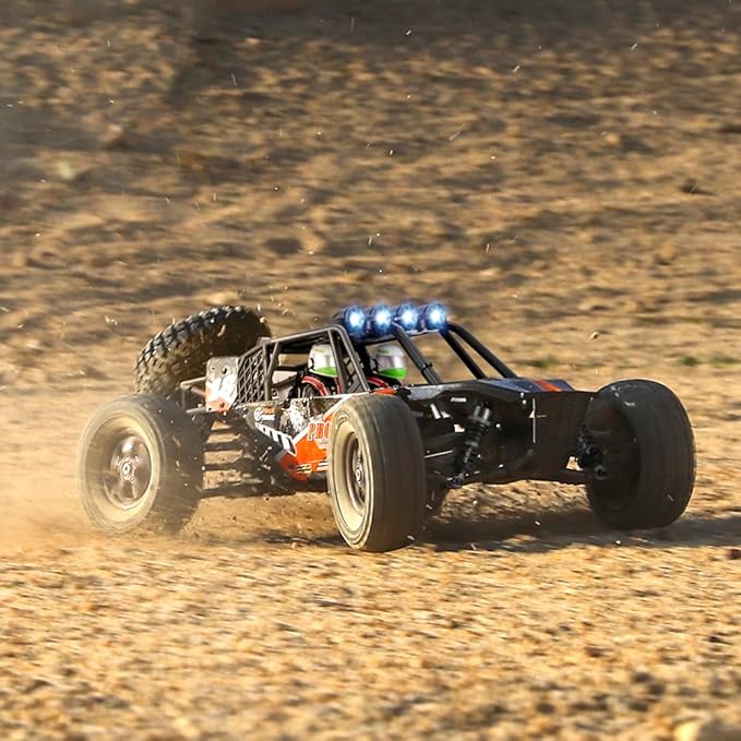 HAIBOXING Remote Control Car1:12 Scale 4x4 RC Cars Protector 38+ KM/H Speed 2.4G All-Terrain Off-Road Truck Toy Gifts for Boys and Adults Included Two Rechargeable Batteries Provide 40+ Min Playtime