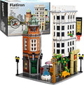 Flatiron Building Set - New York City Architecture Construction Kit Famous Landmarks American Street View ModelCollectible Building Bricks Toys for Adults and Teens - 4500 Pieces