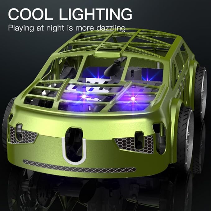 SG900PRO 2-in-1 Air-Ground Dual-Mode Remote Control Flying Car 2.4G RC Drone Car with Colorful LED Lights 2 Batteries Electric Mini RC Racing Cars for Adults Toy Gift -RTR