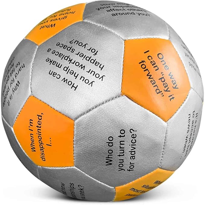 Trainers Warehouse 6 Thumball Collection 32 Prompts for Conversation Team Building Relationship and Training