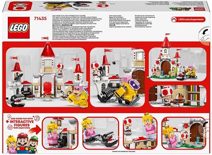 LEGO 71435 Super Mario Showdown mit Roy im Pilz-Palast 3 Spielzeugfiguren