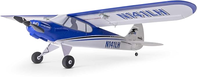 HobbyZone RC Airplane Sport Cub S 2 615mm RTF Everything Needed to Fly is Included/Safe Technology HBZ444000White/Blue