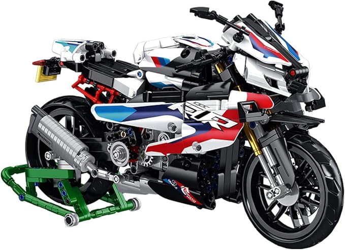 dOvOb Motorcycle 1000 RR Model Building Blocks Set 912 Pieces Bricks MOC Toys as Gift for Kids or Adult
