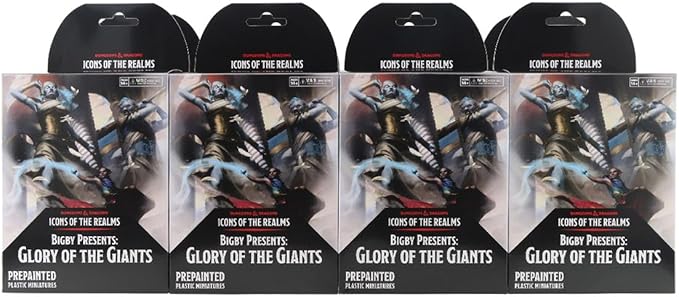 WizKids D&ampD Icons of The Realms: Bigby Presents Glory of The Giants - 8ct Booster Brick (Set 27)