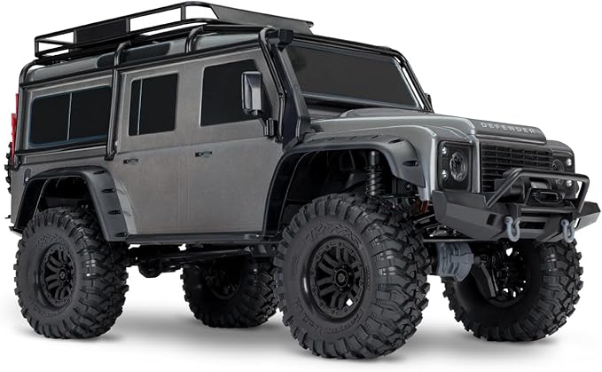 Traxxas TRX-4 Defender Clipless-Silver