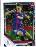 GAVI 2021-22 Topps UEFA Champions League Soccer #50 STARBALL FOIL PARALLEL Rookie Card RC FC Barcelona Spain