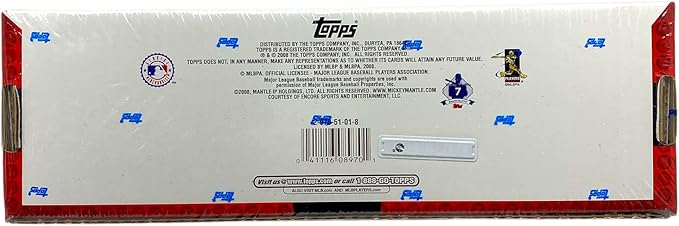 2008 Topps MLB Factory Set