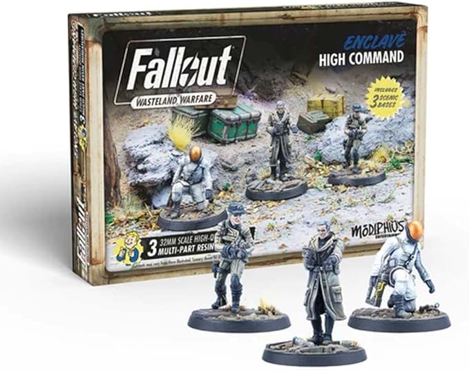 Modiphius Fallout - Wasteland Warfare - Enclave High Command