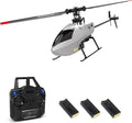 GoolRC C129 V2 RC Helicopter 4 Channel Remote Control Helicopter with 6-Axis Gyro 2.4GHz RC Aircraft with 3D Flips Altitude Hold One Key Take Off/Landing and 3 Batteries for Adults and Beginners