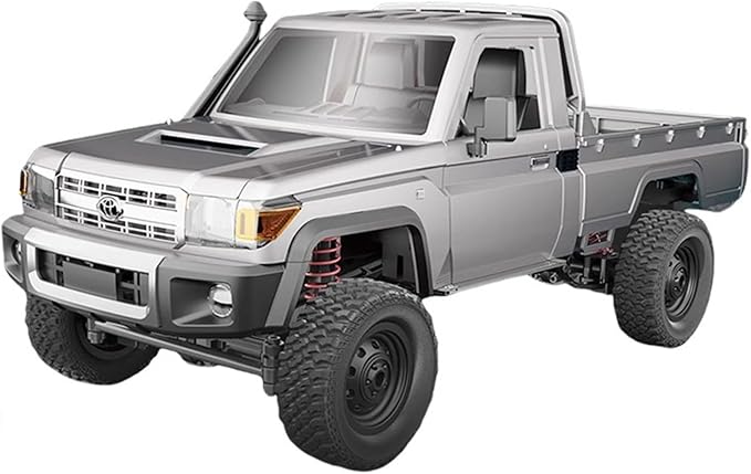 Upgraded MN82 PRO LC79 RC Rock Crawler 1/12 MNRC RC Crawler 4x4 Toyota LC79 Off Road RC Pickup Truck 4WD 2.4GHz RC Climing Car RTF with LED Lights for Adults