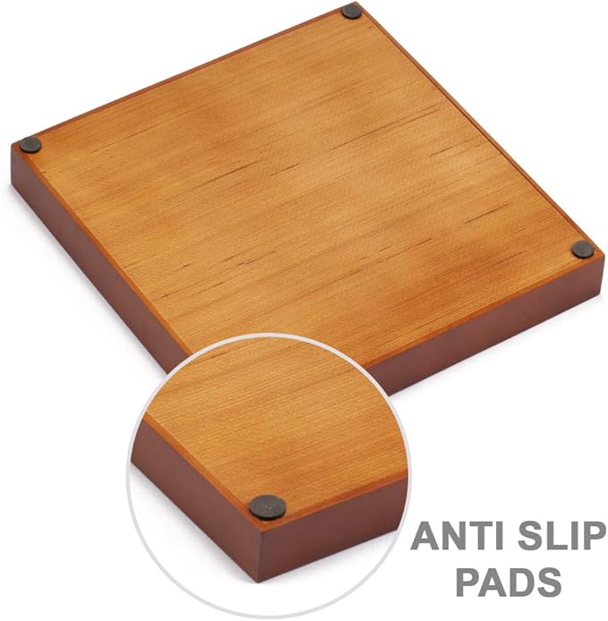 GSE Games &amp Sports Expert 14 Giant Wooden Tic-Tac-Toe Game Set. Classic Family Travel Board Game Great for Office Living Guest Room Coffee Table Décor
