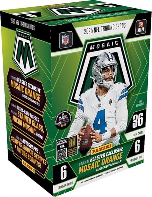 2025 Mosaic Football Blaster Box (36 Cards/Box)