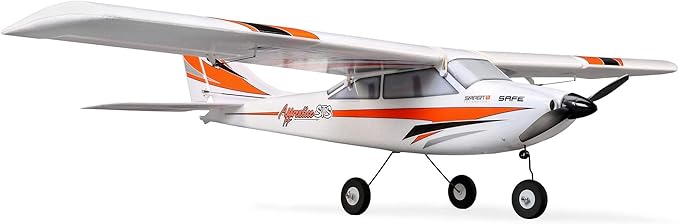 E-flite RC Airplane Apprentice STS 1.5m BNF Basic Transmitter Battery and Charger not Included Smart Trainer with Safe EFL3750