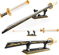 Zenitsu Demon Swords Building Set39in Demon Sword Building Block with Scabbard and Stand Model Kits ToyCreative Samurai Sword Gifts for Adults and Kids Boys 8-14 (956 PCS)