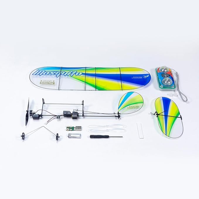 Remote Control 360mm Ultra-Micro Indoor Carbon Fiber Film Airplane Mosquito (E4306)
