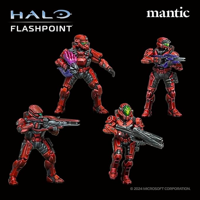 mantic Games Halo: Flashpoint - The Tactical Miniatures Game (Spartan Edition Starter Set)