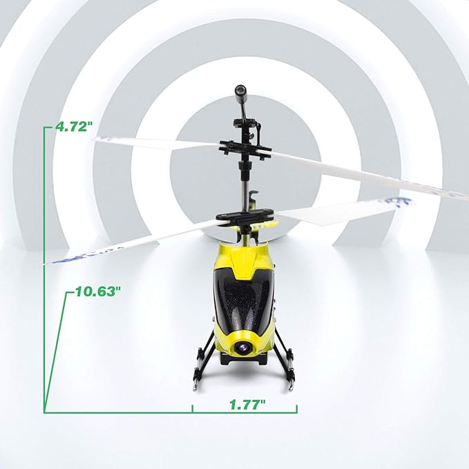 Cheerwing U12S Mini RC Helicopter with Camera Remote Control Helicopter for Kids and Adults