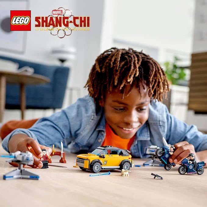LEGO Marvel Shang-Chi Escape from The Ten Rings 76176 Building Kit (321 Pieces)