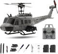 RC ERA C032 UH-1 Huey RC Helicopter 1:48 Scale 6-Axis Gyro 6CH Brushless Flybarless Stabilized Aircraft 3D Inverted Flight Optical Flow Positioning for Adults Hobbyists