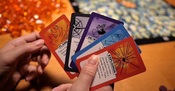 Runaway Parade Games Fire Tower Board Game Deluxe Edition- Fight Fire with Fire in This Fast-paced Competitive Strategy Game | Easy to Learn | 10+ | 15-30 min