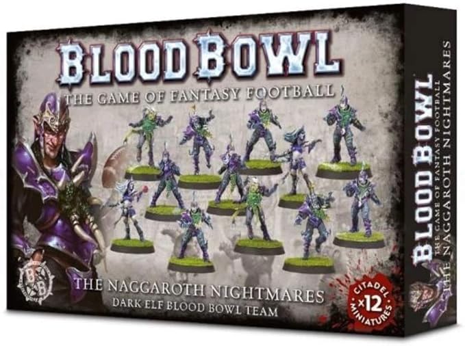 Games Workshop - Blood Bowl: Dark Elf - Naggaroth Nightmares Team