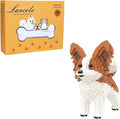 Larcele Micro Building Blocks Set DIY Mini Building Toy Bricks for Age Over 12 Years 1008 Pieces KLJM-02 (Papillon)