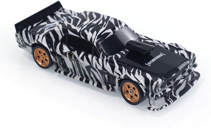 TOUCAN RC HOBBY 1:43 RTR Race Car Gyro Drift Car 4WD Traffic Cones Mini for Men with a Gyro (Camouflage) for Ages 14+