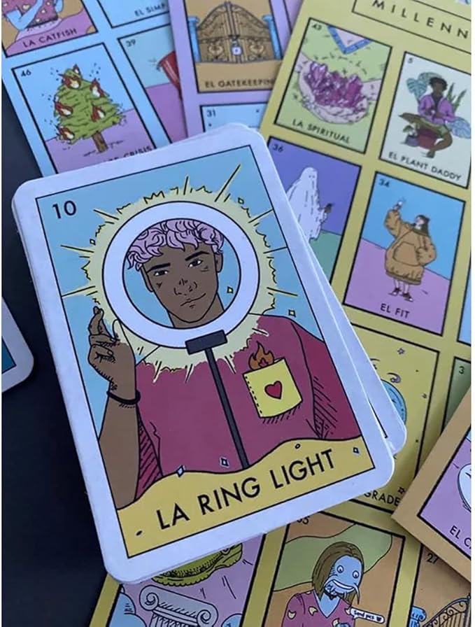 Blue Star Press Millennial Loteria Board Game: Gen Z Edition