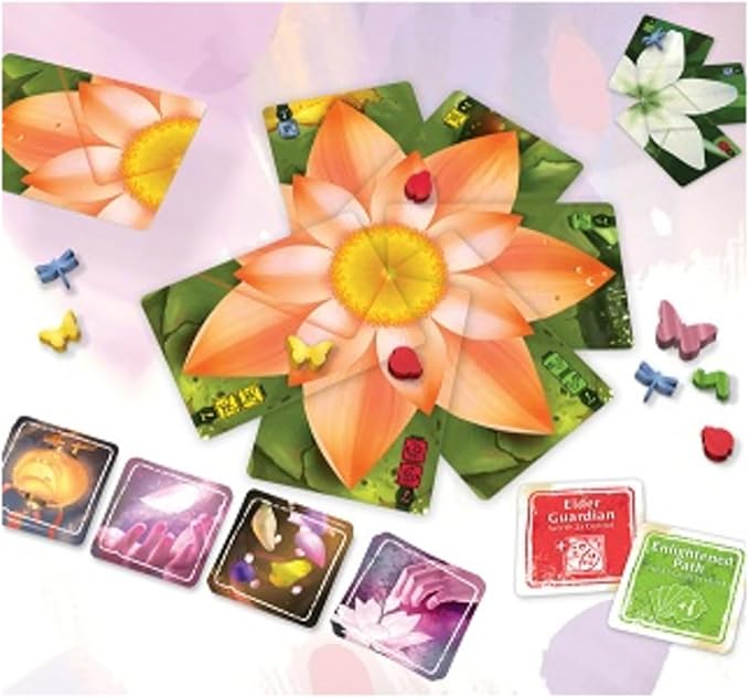 Renegade Game Studios Lotus Floristry Board Game for 2-4 Players Strategic Card Game Ages 8 and Up