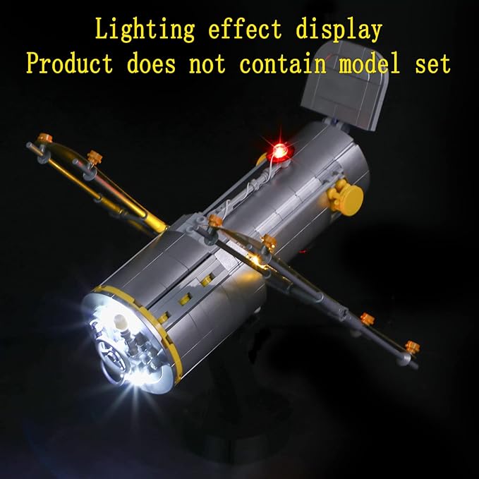 LED Light Kit Compatible with Lego NASA Space Shuttle Discovery - Lighting Set for Creator 10283 Building Model (Model Set Not Included)