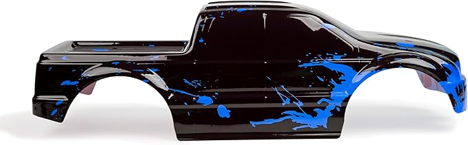 SummitLink Custom Body Compatible for T/E Maxx Shell Cover E-Maxx 1/10 Scale RC Car (Truck not Included) (Muddy Blue Over Black)