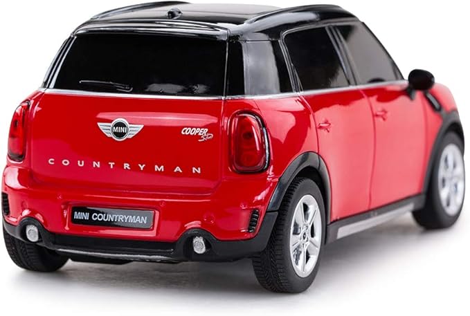 RASTAR BMW 1:24 RC Cars Remote Control Mini Cooper Countryman Model Car Toy Mini Cooper Car for Kids Red