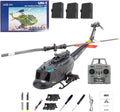 C032 UH-1 Huey RC Helicopter for Adults 1/48 Scale 2.4G 6CH Flybarless Remote Control Military Helicopter 3D Stunt Flight &amp High-Precision RC Airplane for Beginners