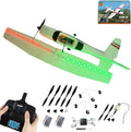 RC Airplane F949pro RC Plane 1020 Motor 3CH 2.4GHZ EPP RC Plane for Adults CESSNA-182 3D6G Gyroscope RTF RC Glider Planes with 2 Batteries Replaceable Parts (LED 2BSL+ Motor)